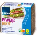 Edeka Eiweißbrot mit hochwertigem Soja- und Weizeneiweiß und 19% Ölsaaten VPE (8x500g Packung) + usy Block