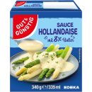 Gut&Günstig Sauce Hollandaise mit 8% Butter 6er Pack (6x335ml Packung) + usy Block
