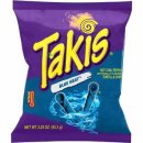 Takis Blue Heat Mais-Snack extrem scharf mit Limette 92,3g MHD 07.02.2024 Restposten