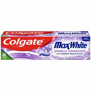 Colgate Zahnpasta Max White Sparkle Diamonds (1x75ml Packung)
