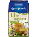 Sweet Family Bio Gelierzucker 1zu1 3er Pack (3x1kg Packung) + usy Block