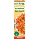 Miracoli Spaghetti mit Tomatensauce Klassiker 3 Port. Packung 6er Pack (6x376,2g) + usy Block