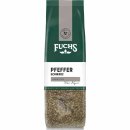 Fuchs Pfeffer schwarz gemahlen 6er Pack (6x60g Packung) + usy Block