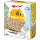 Filinchen Linsen Knusperbrot Glutenfrei vegan 100g Packung