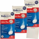 Kukident Aktiv Plus Zahnersatz-Reinigungstabletten 3er...