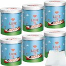 Ferrero duplo Design Dose mit 24 Riegeln Motiv: Love is...