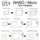 usy Sim-Kartenadapter 3er Set, Nano-Simkarten &...