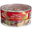 Red Band Fruchtgummi Zungen super sauer 3er Pack (3x1,28kg Dose) + usy Block