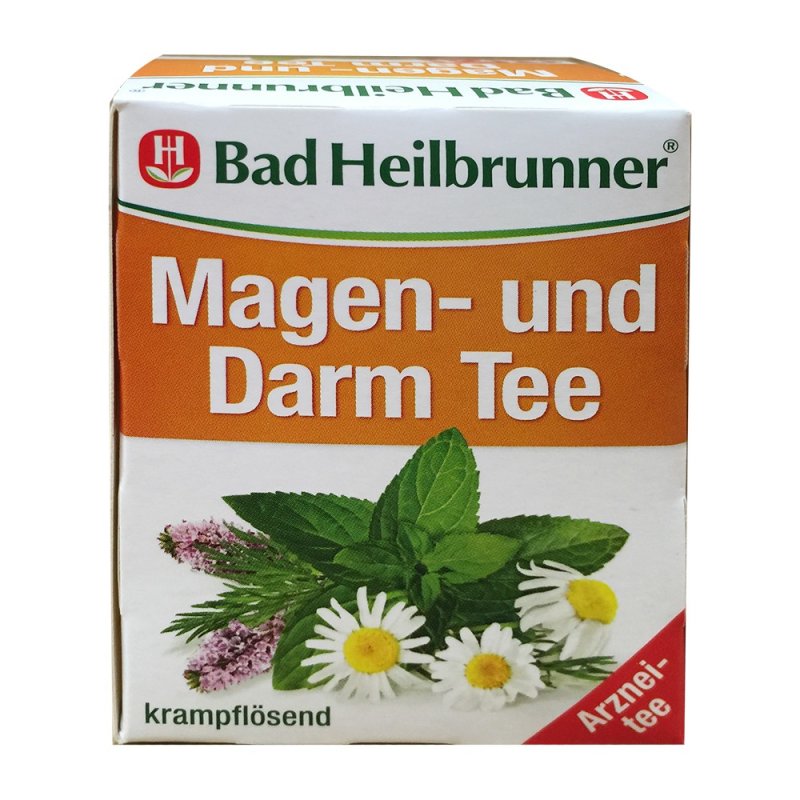 Bad Heilbrunner Magen Und Darm Tee 8 Beutel Packung