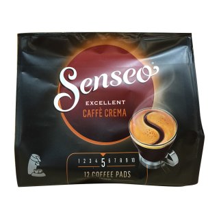 Senseo Kaffeepads Caffè Crema Excellent (12 pads, Beutel)