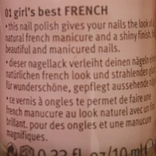 Essence Cosmetics Nagellack French Manicure Nail Polish Girl S Best F