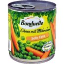 Bonduelle Erbsen mit Möhrchen, zart und fein (1X400g...