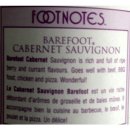 Barefoot Cabernet Sauvignon, trockener Rotwein aus...