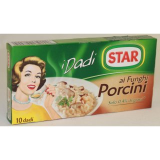 Start Italian Dadi Brühe Porcini (100g Packung)