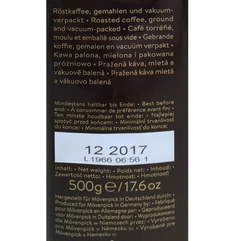 Mövenpick-Kaffee "Der Himmlische", (500g Packung)