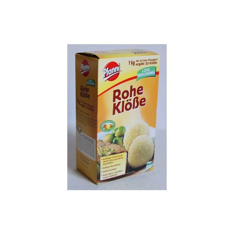 Pfanni Rohe Klöße (1Kg Packung)