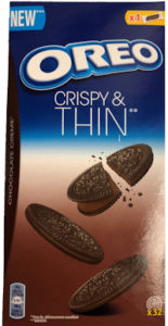 OREO Crispy and Thin Chocolate Creme