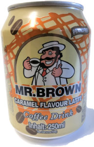 Mr Brown Coffee Drink Caramel Flavour King Car