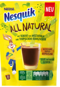 Nesquik AllNatural Kakao 168g Beutel