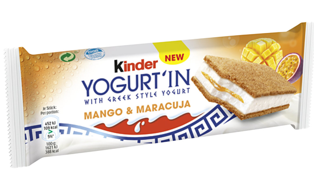 kinder Yogurt´IN Berry Mix und Yogurt´IN Mango & Maracuja atundo Food