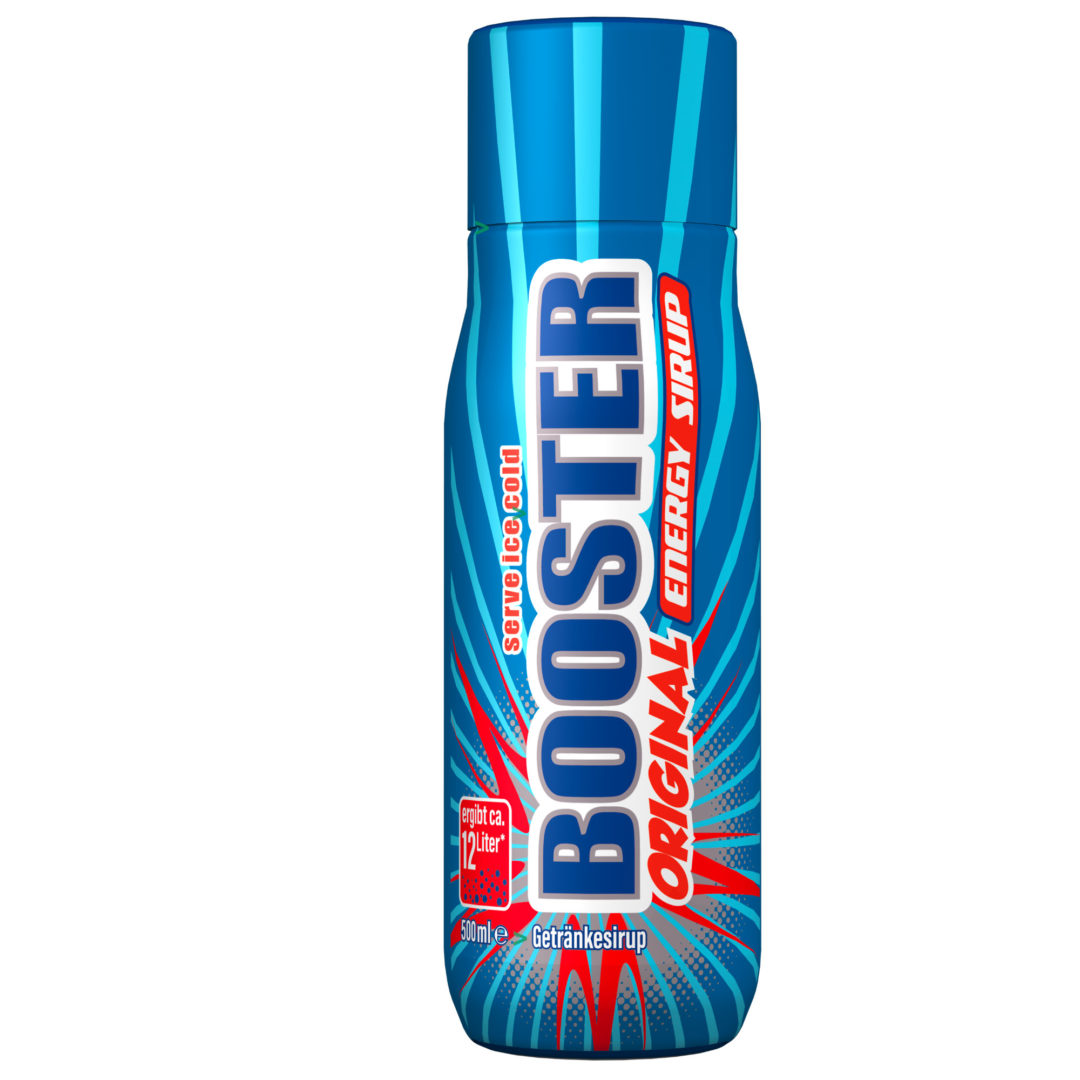 Booster Energy Sirup für Wassersprudler - atundo Food, Drinks and more