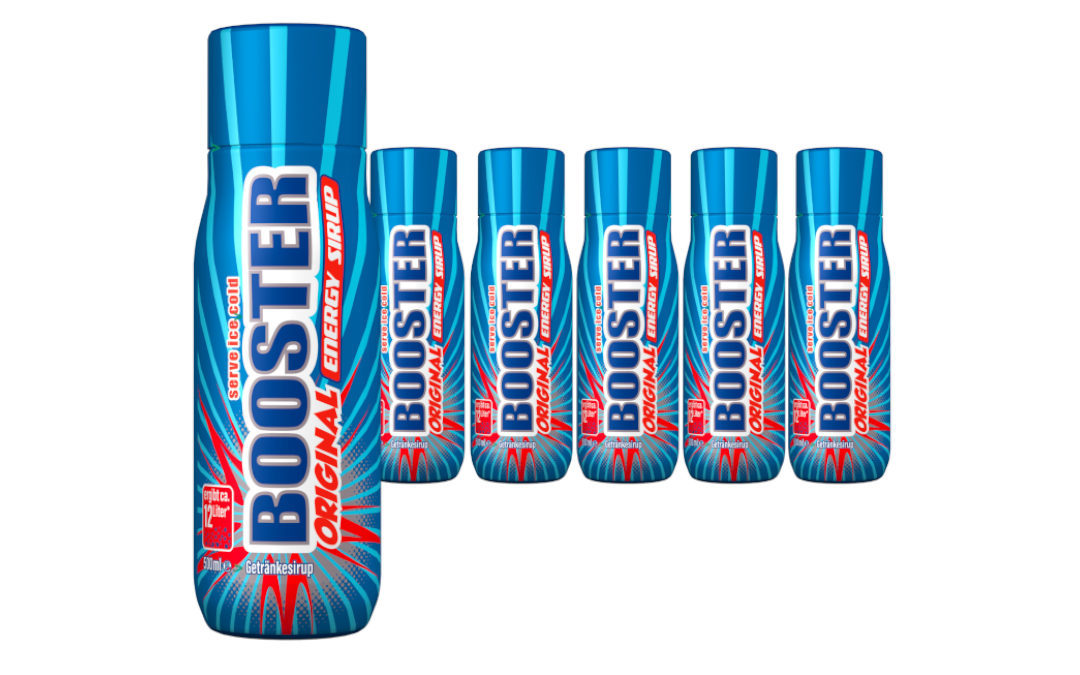 Booster Energy Sirup für Wassersprudler - atundo Food, Drinks and more