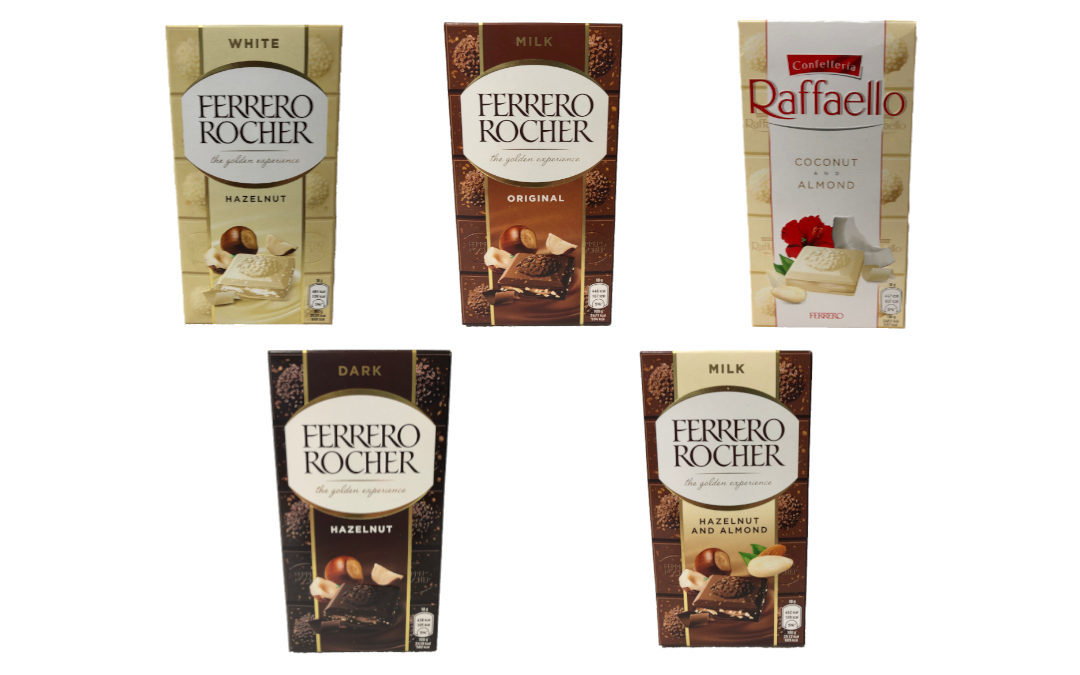 Ferrero Rocher Tafel Schokolade 2021