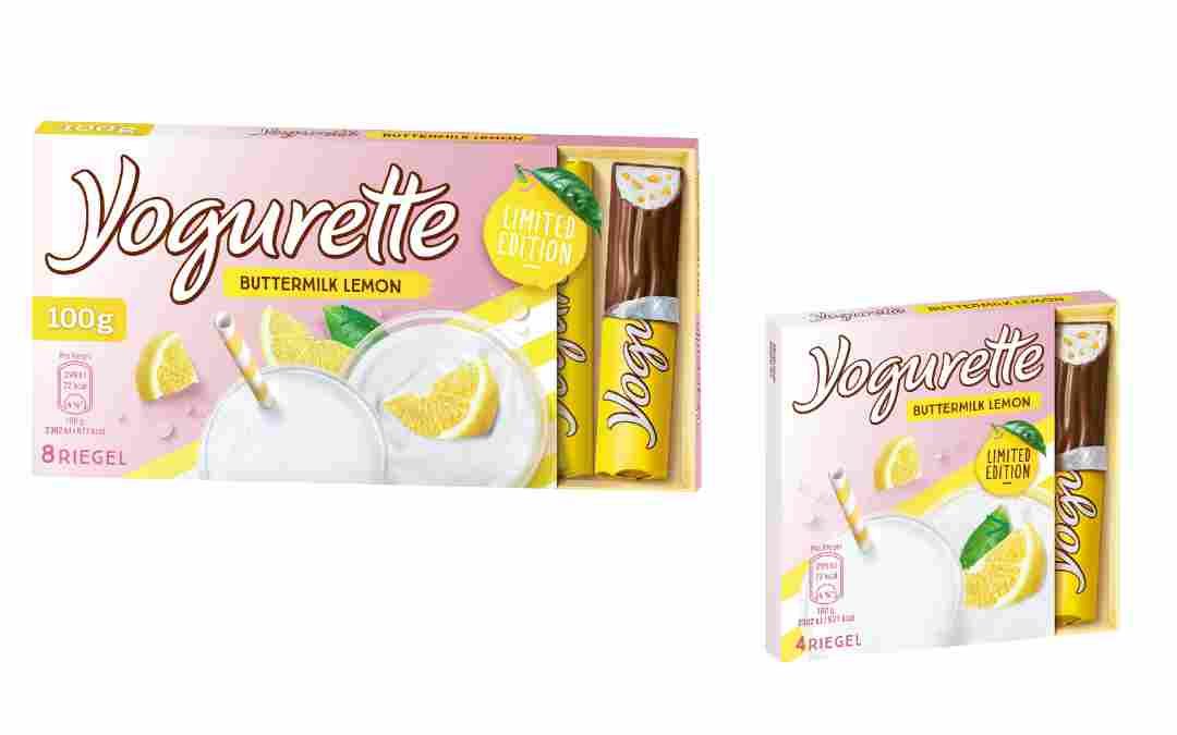 Yogurette Zitrone Banner Limited Edition