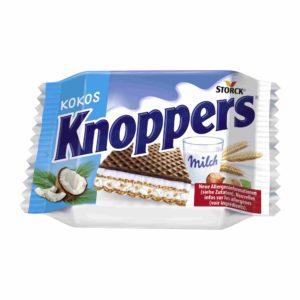 Knoppers Kokos Summer Edition Big Pack Packung Exotic Exotisch Milch Riegel Schokolade Keks