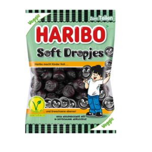 Haribo soft dropjes veggie Lakritze