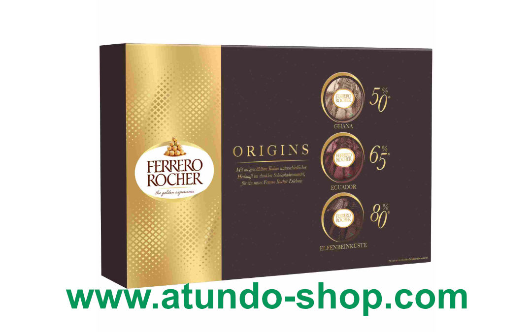 Ferrero Rocher Origins, the golden experience