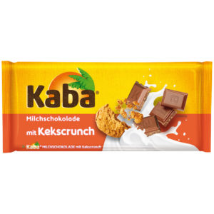 Kaba Schokoladen Tafel Milchschokolade mit Kekscrunch