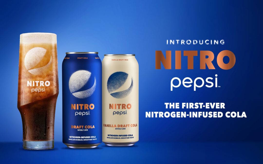 Pepsi Nitro – draft Cola & Nitro Pepsi Vanilla Draft