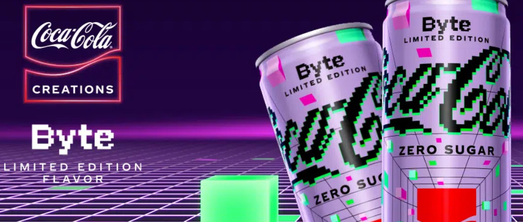 Coca-Cola Zero sugar Byte – limited Edition