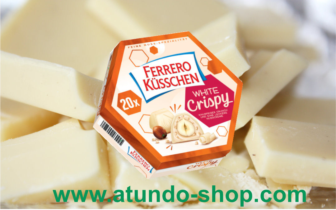 Ferrero Küsschen White Crispy ab September erhältlich!