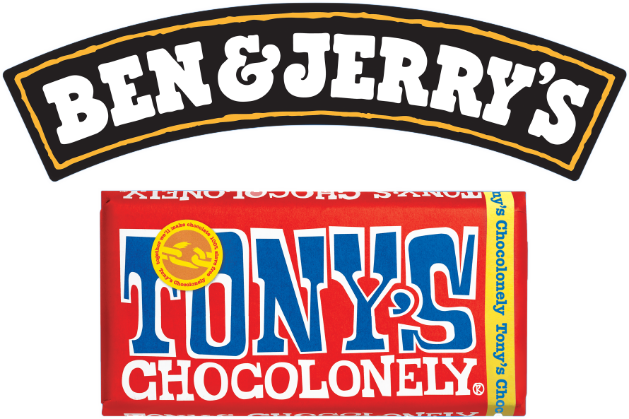 Ben Jerry Tony Chocolonely
