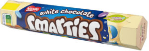 Smarties white Chocolate Rolle 120g