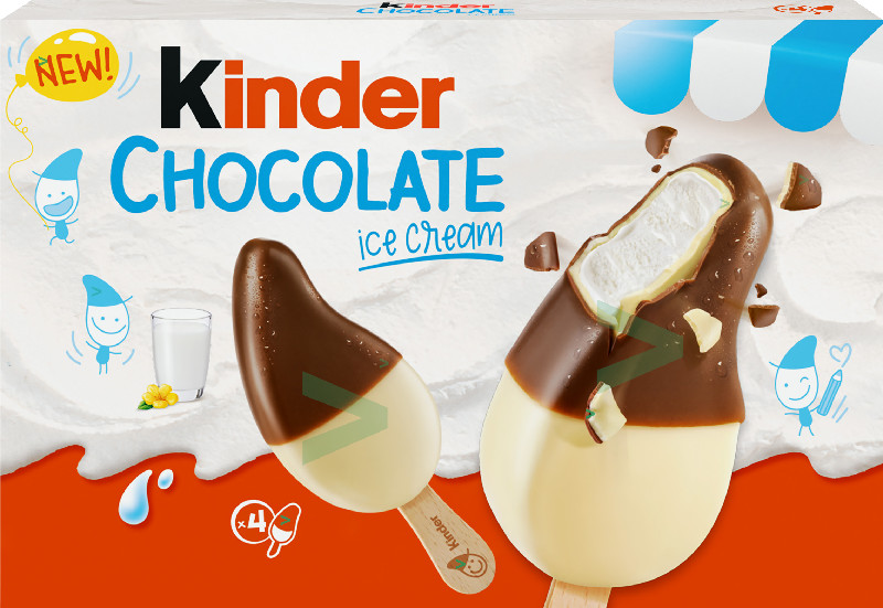 kinder Chocolate Ice Cream