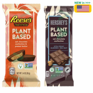 Reeses Vegane Peanut Butter Cups und Hershesy Schokolade