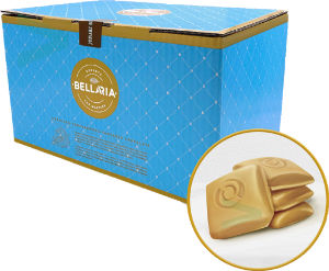 Bellaria weisser Schokolade mit karamellisierter Milch