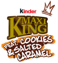 Maxi King Cookies Salted Caramel LOGO 8000500432167