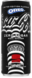 Coca Cola Zero OREO limited Edition Dose 2024