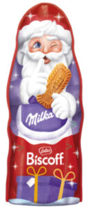 milka Biscoff Weihnachtsmann 