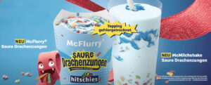 hitschies McFlurry und ein hitschies McMilchshake